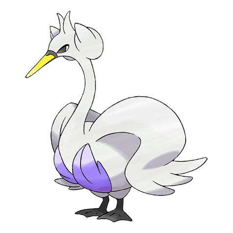 Swanna shiny artwork