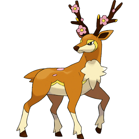 Sawsbuck shiny artwork