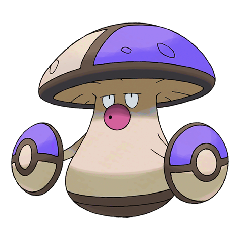 Amoonguss shiny artwork
