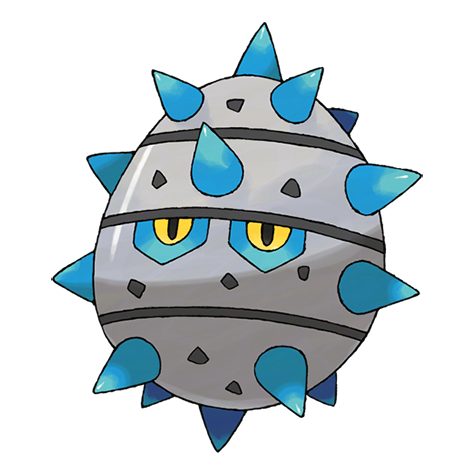 Ferroseed shiny artwork