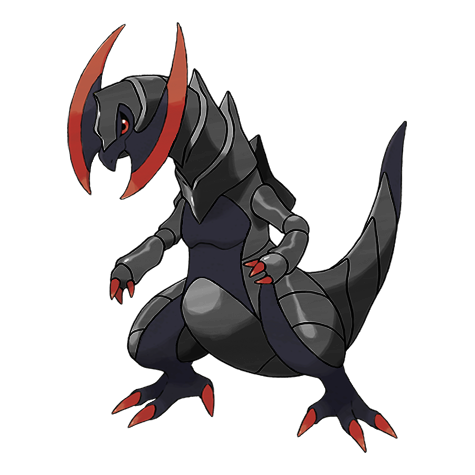 Haxorus shiny artwork