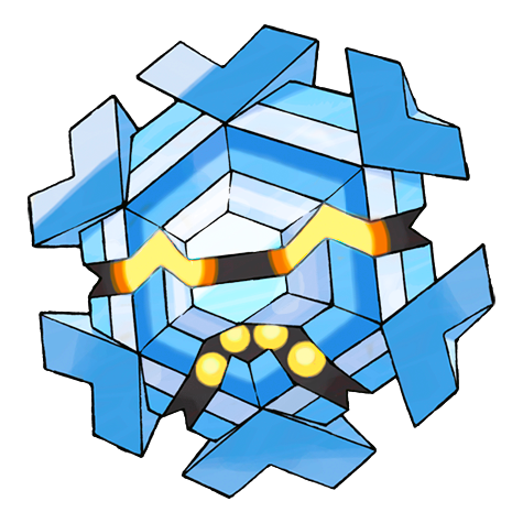Cryogonal shiny artwork