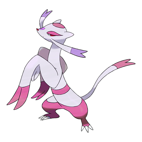 Mienshao shiny artwork
