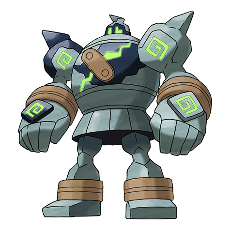 Golurk shiny artwork