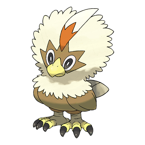 Rufflet shiny artwork