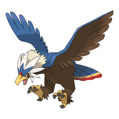Braviary shiny artwork