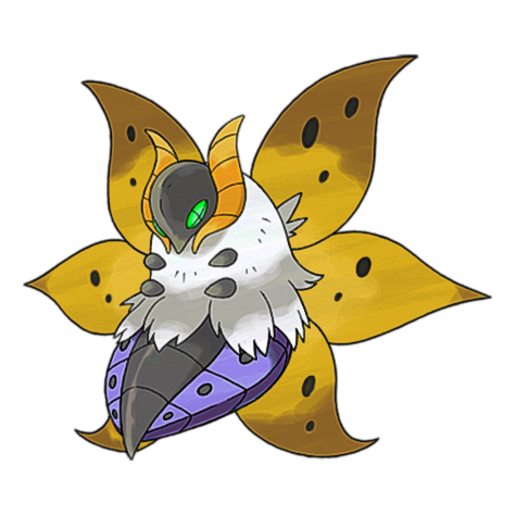 Volcarona shiny artwork