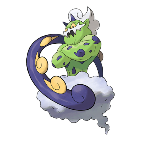 Tornadus shiny artwork