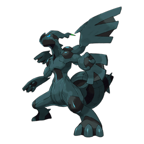 Zekrom shiny artwork