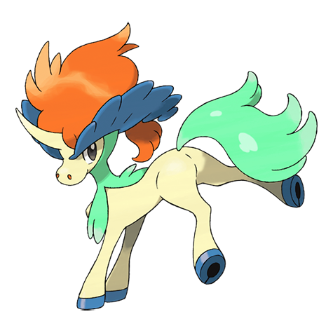 Keldeo shiny artwork