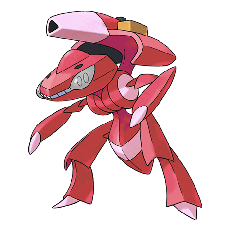 Genesect shiny artwork