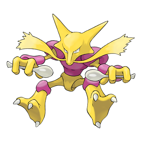 Alakazam shiny artwork