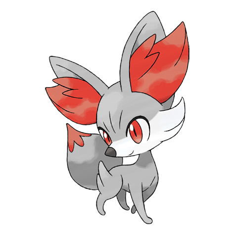 Fennekin shiny artwork