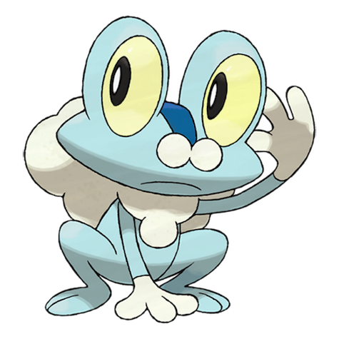 Froakie shiny artwork