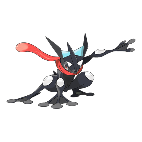 Greninja shiny artwork