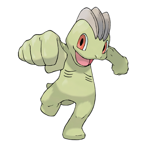Machop shiny artwork
