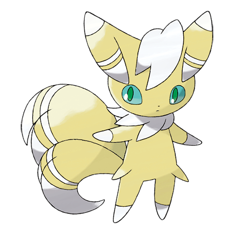 Meowstic shiny artwork