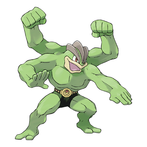 Machamp shiny artwork