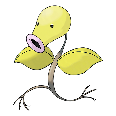 Bellsprout shiny artwork