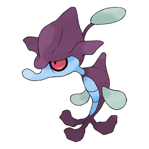 Skrelp shiny artwork