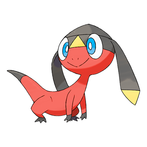 Helioptile shiny artwork