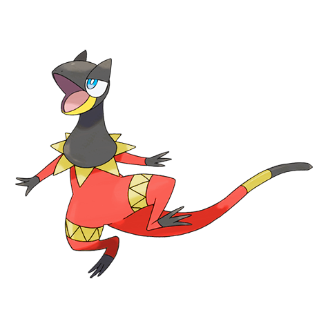 Heliolisk shiny artwork