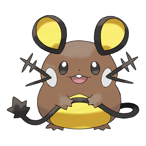 Dedenne shiny artwork