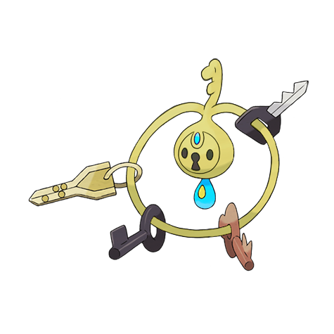 Klefki shiny artwork