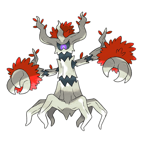 Trevenant shiny artwork
