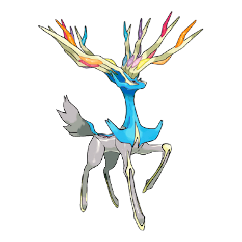 Xerneas shiny artwork
