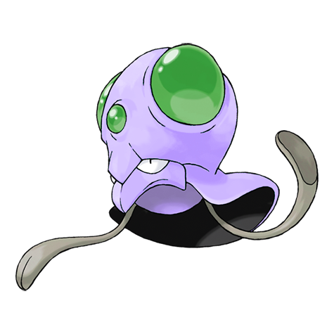 Tentacool shiny artwork