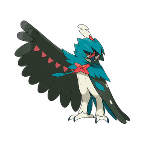 Decidueye shiny artwork
