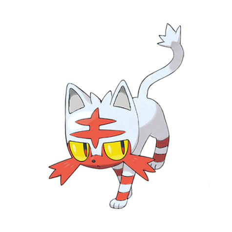 Litten shiny artwork