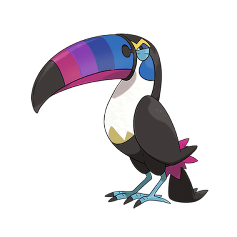 Toucannon shiny artwork