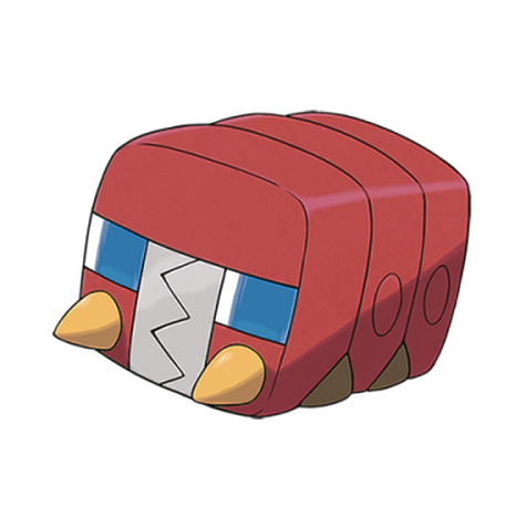 Charjabug shiny artwork