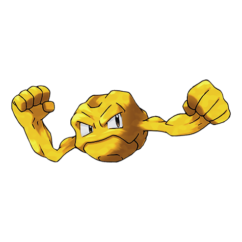 Geodude shiny artwork