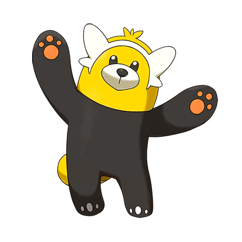 Bewear shiny artwork