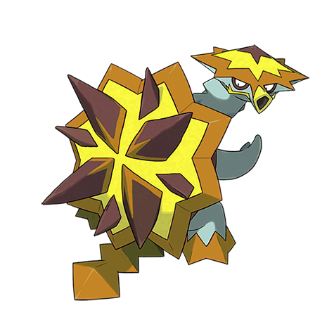 Turtonator shiny artwork