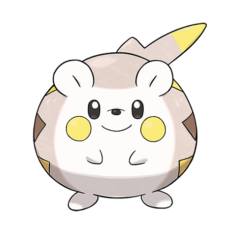 Togedemaru shiny artwork
