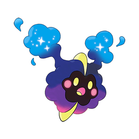 Cosmog shiny artwork