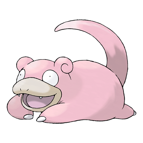 Slowpoke shiny artwork