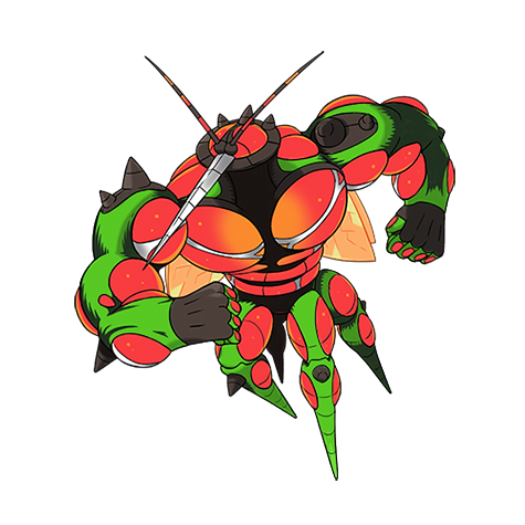 Buzzwole shiny artwork