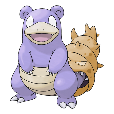 Slowbro shiny artwork