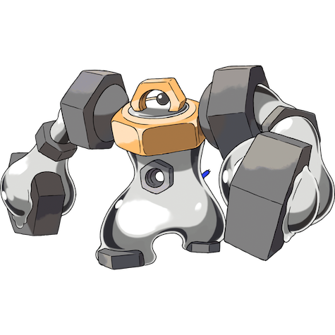 Melmetal shiny artwork
