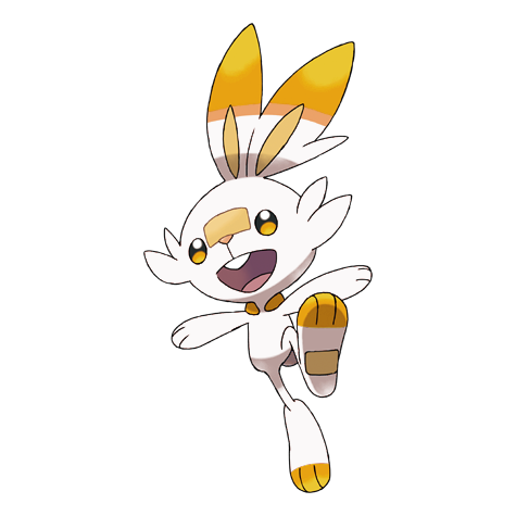 Scorbunny shiny artwork