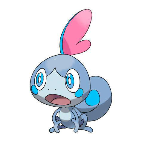 Sobble shiny artwork