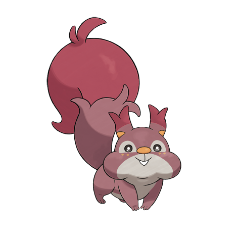 Skwovet shiny artwork