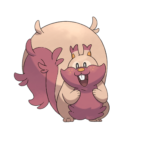 Greedent shiny artwork
