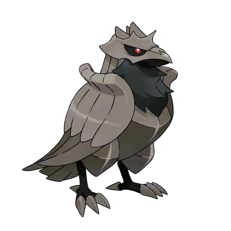 Corviknight shiny artwork