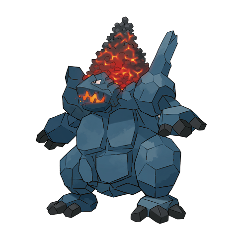 Coalossal shiny artwork